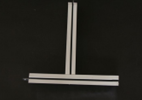 Black Lined T Grid