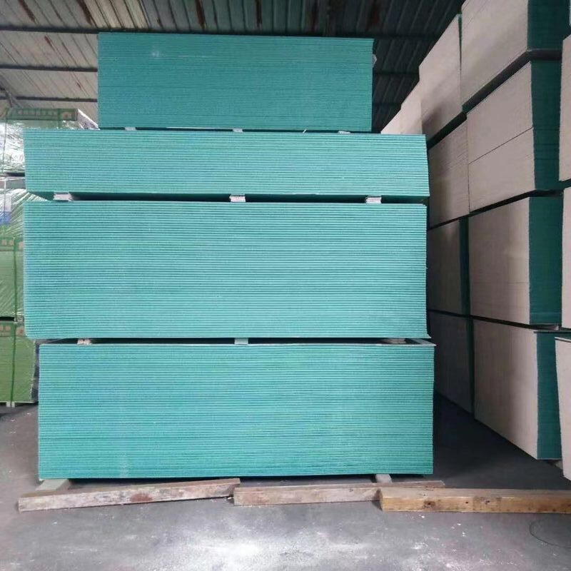 Green gypsum board packs