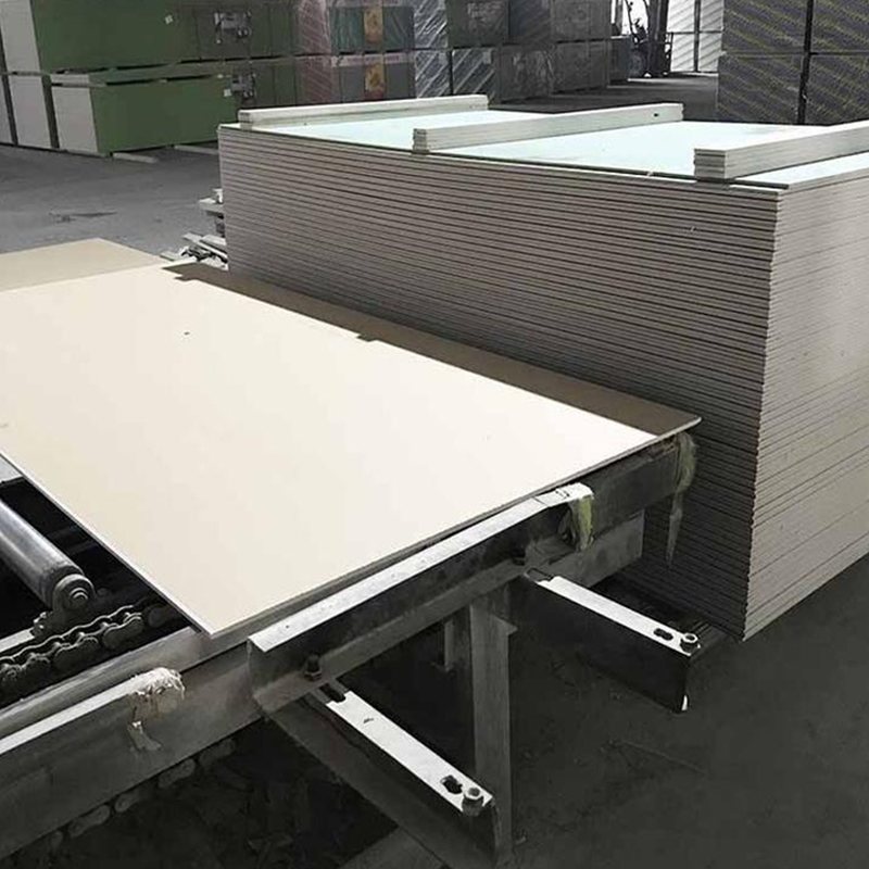 Gypsum board production stack