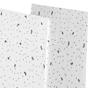 Mineral fiber ceiling tiles