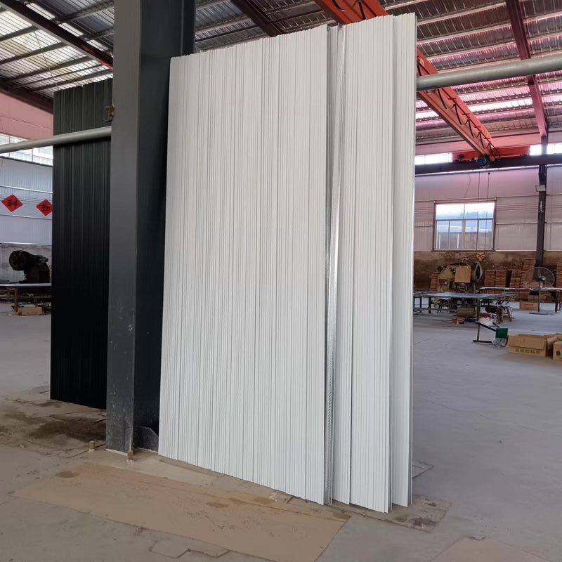 White finish wall angle samples